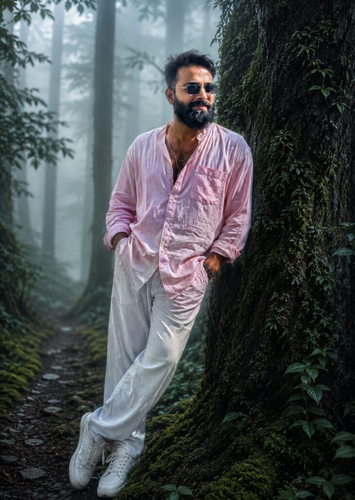 Aesthetic Foggy Forest Photoshoot For Girls & Boys | ChatGPT AI Prompts