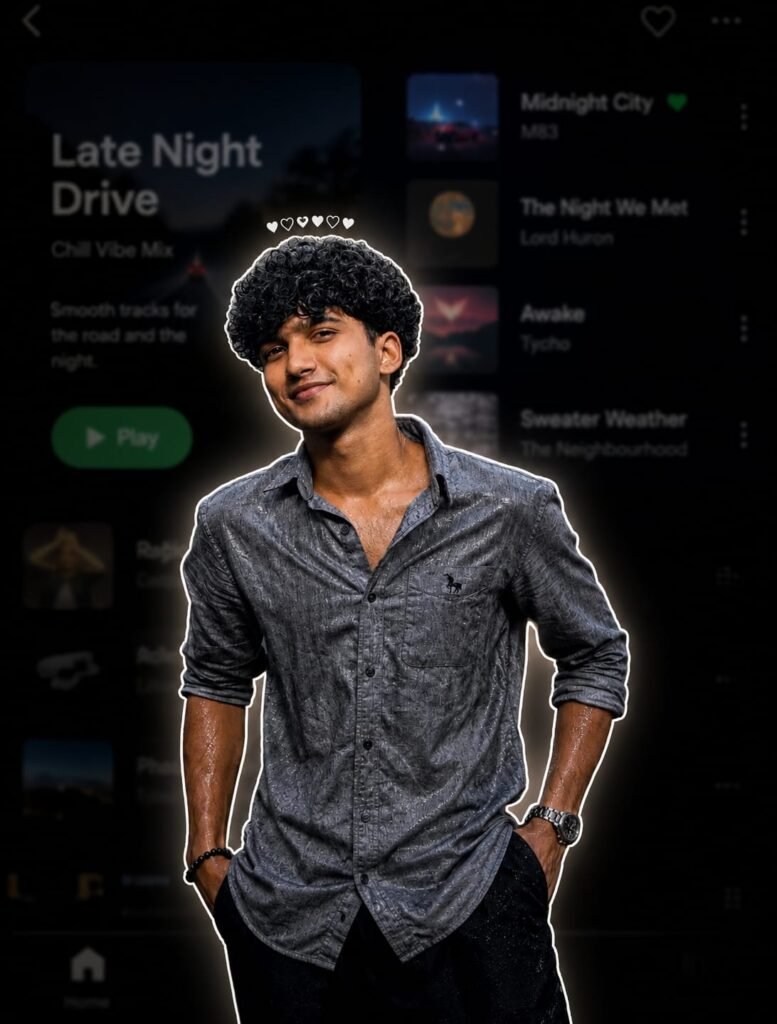 Aesthetic Spotify Background Photo Editing Prompts 2026