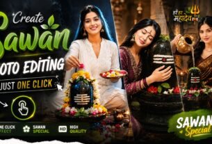 Create Sawan Photo Editing in Just 1 Click