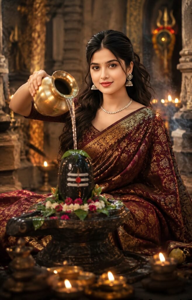 Immersed in the devotion of Bholenath: Create Sawan Photo Editing in Just 1 Click