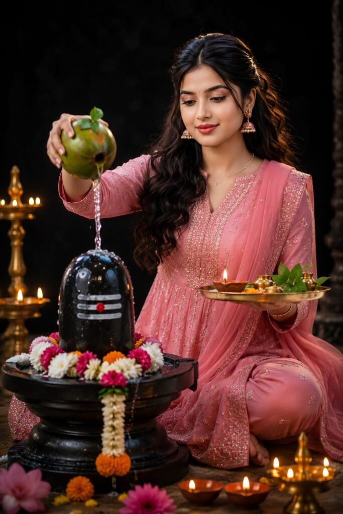 Immersed in the devotion of Bholenath: Create Sawan Photo Editing in Just 1 Click