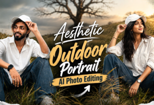 Aesthetic Outdoor Portrait AI Photo Editing Prompts