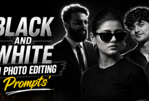Black And White AI Photo Editing Prompts