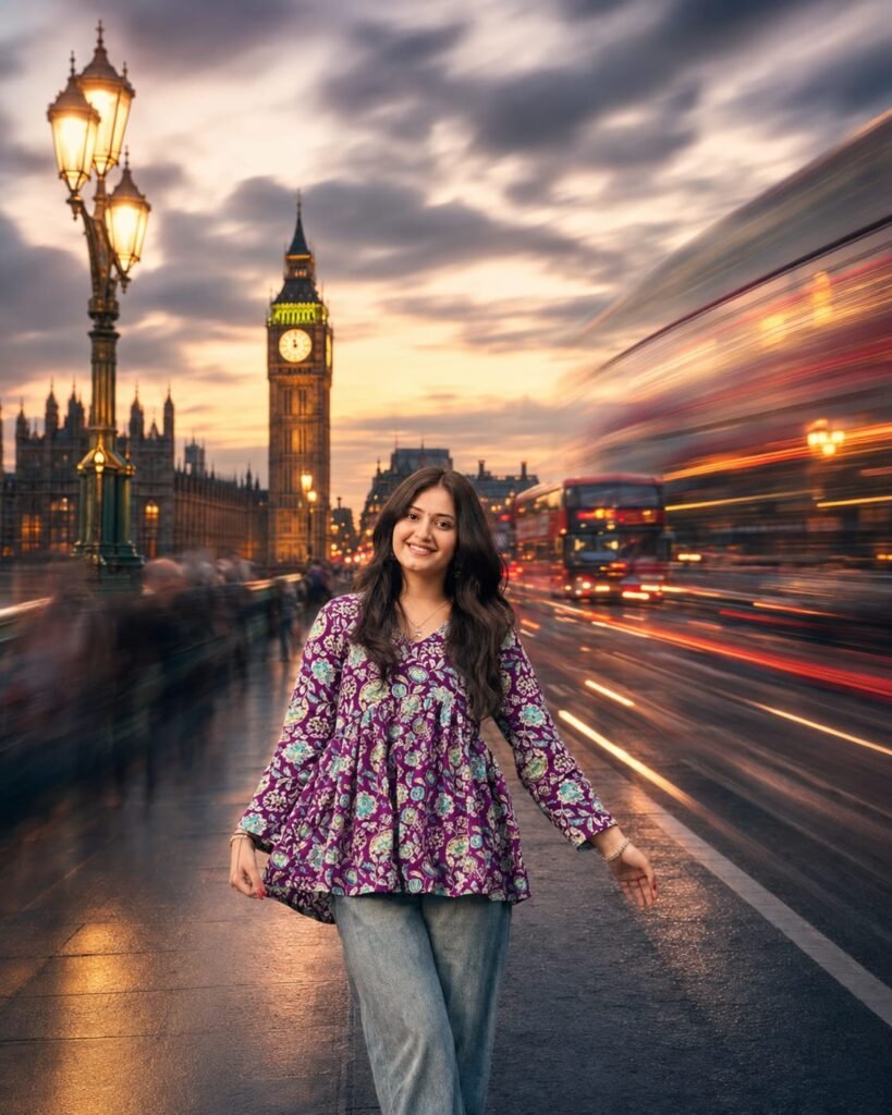Cinematic Background Motion Blur AI Photo Editing Prompts 2027