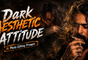 Dark Aesthetic Attitude Ai Photo Editing Prompts 2026