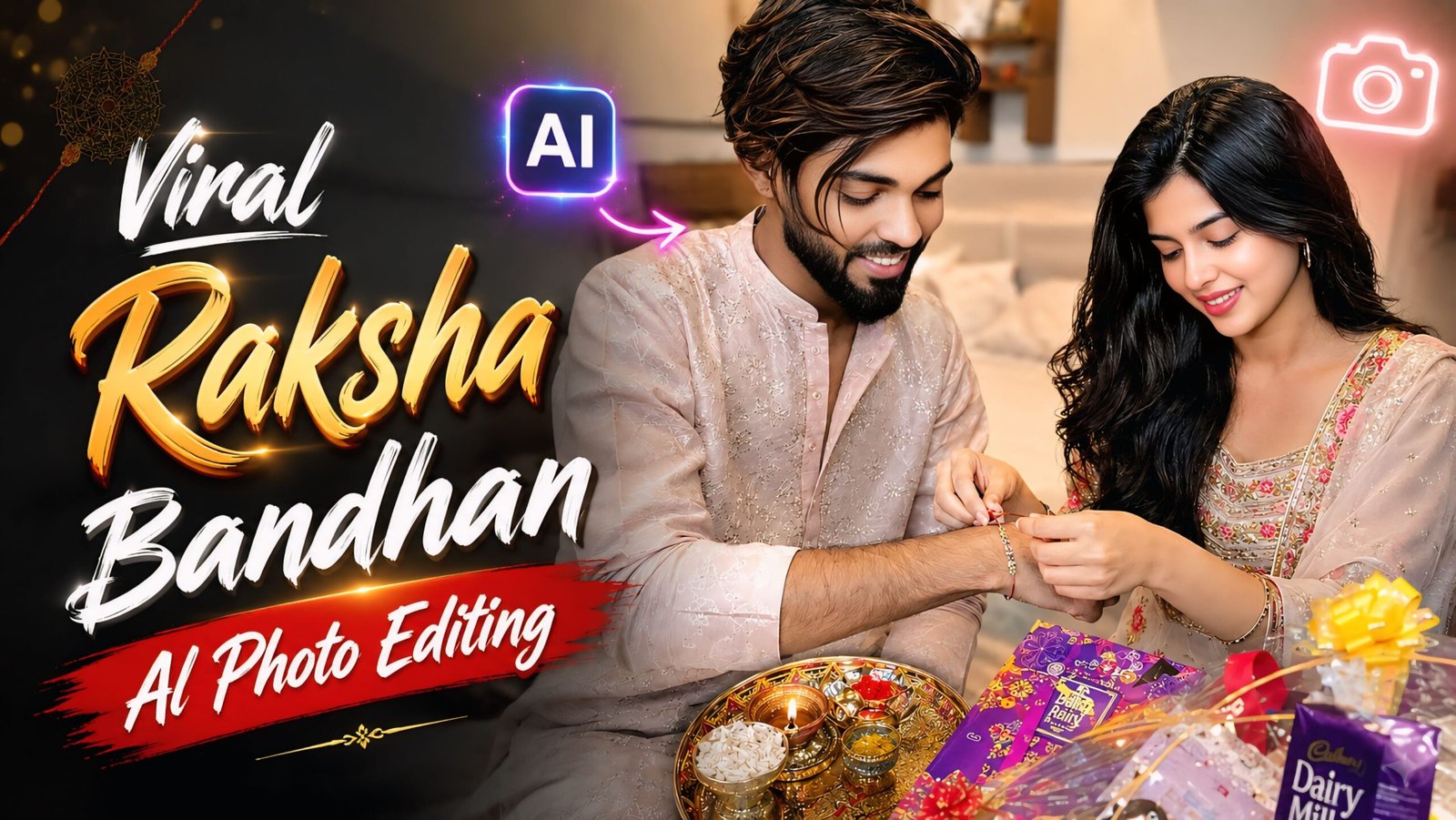 Viral Raksha Bandhan Photo Editing Prompts