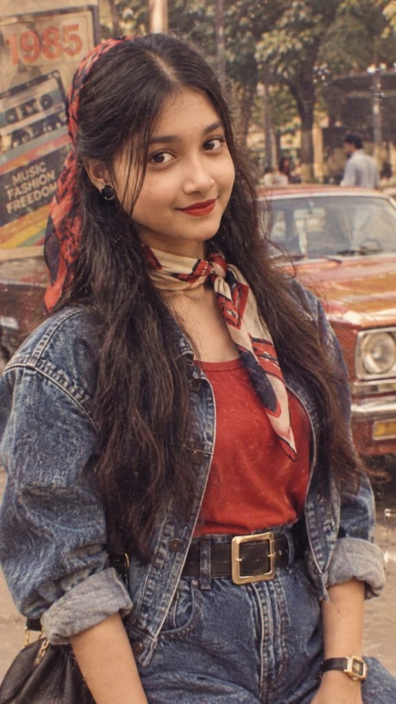 1980s Indian Aesthetic Couple Ai Photo Editing Prompts