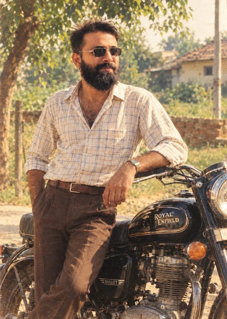 70s–80s Retro Indian Aesthetic Ai Photo Editing Prompts