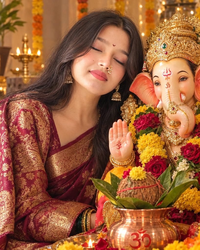 Viral Ganesh Chaturthi Special AI Photo Editing Prompt 2026