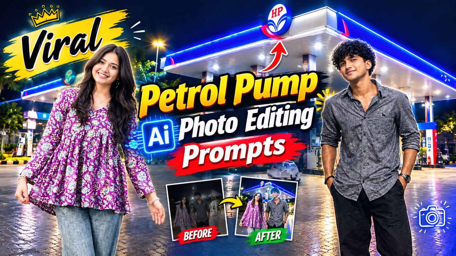 Viral Petrol Pump Ai Photo Editing Prompts 2026