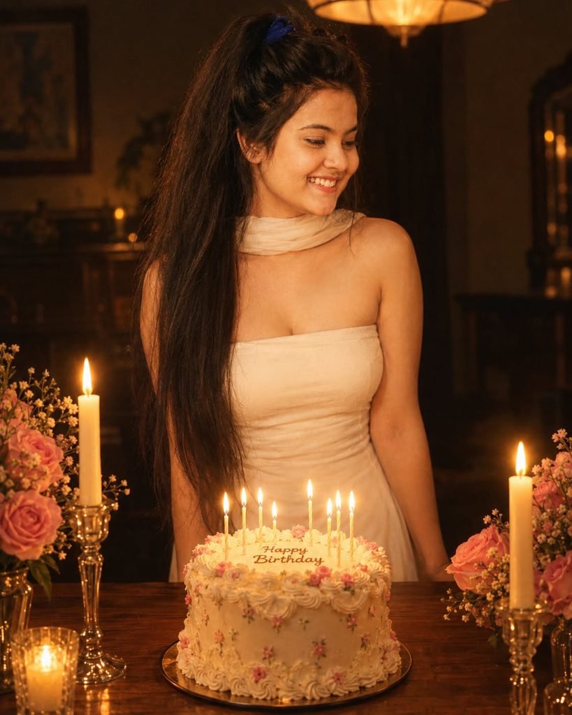 Aesthetic Birthday Celebration AI Photo Editing Prompts
