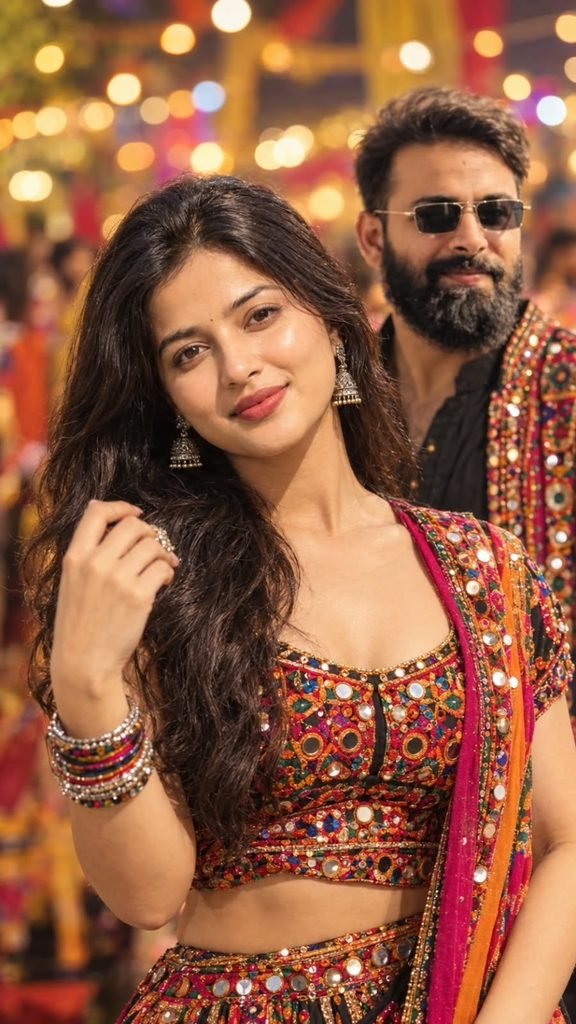 Top 10 Navratri Chaniya Choli Styles: Dandiya Nights Special – AI Photo Editing Prompts